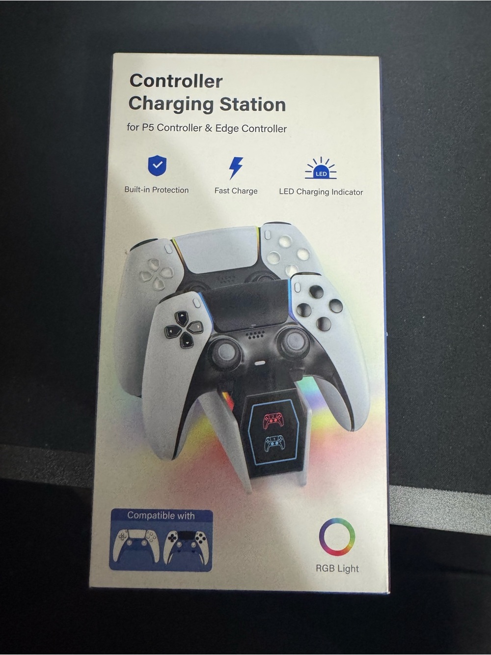 Controller Charging Station for P5 Controllers - White